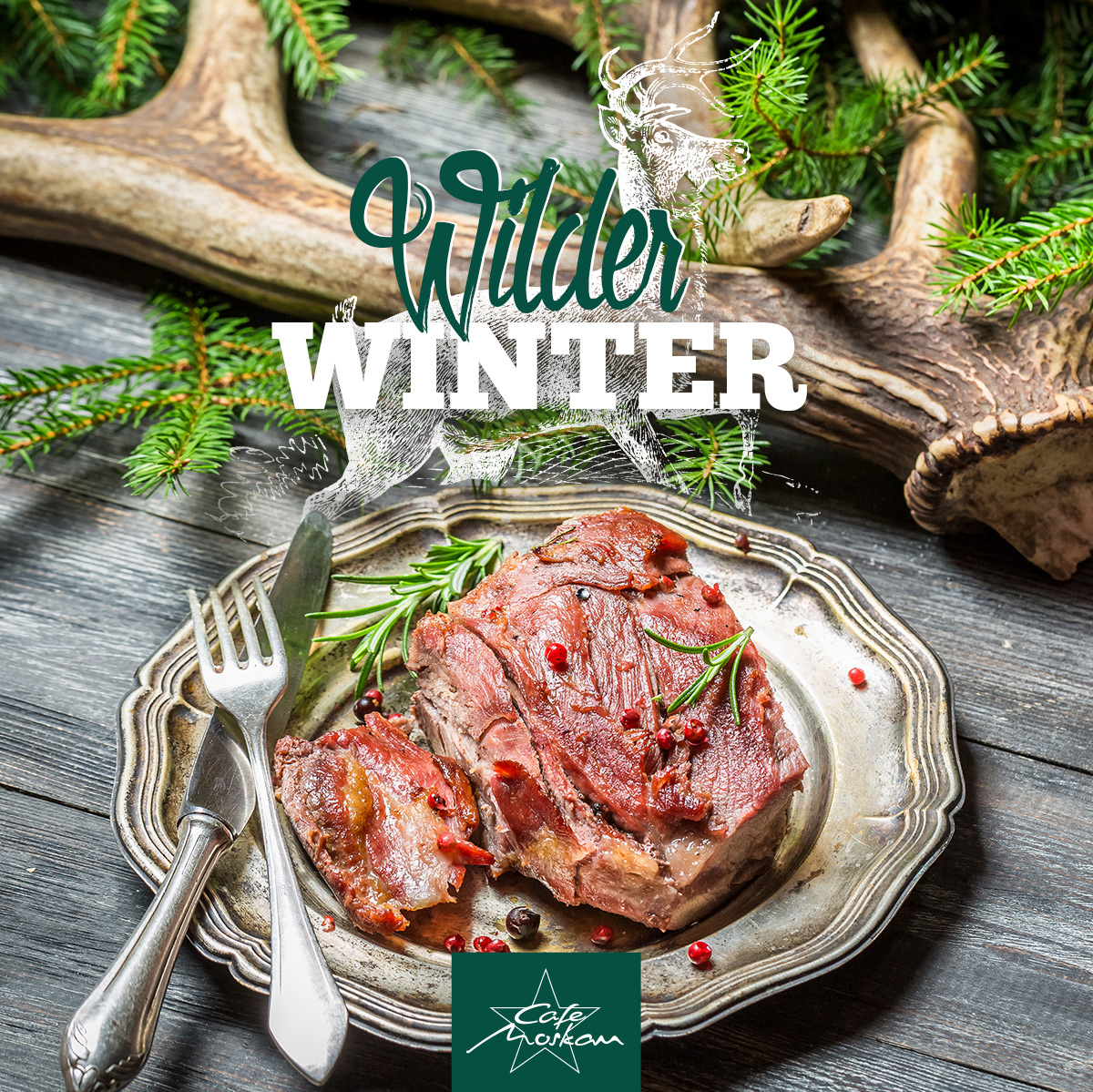 Wilder Winter  Angebote Cafe Moskau